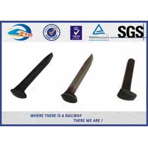 High Hardness Railroad Track Spikes / Rail Hardware ISO898-1