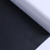 Buy cheap 0.6mm PVC Synthetic Leather Embossed Woven Leather Pattern For Car Seat from wholesalers
