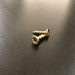 Ribbed Wood Deck Screws Pozi Drive M3.5 X 15mm Countersunk Head For Chipboard