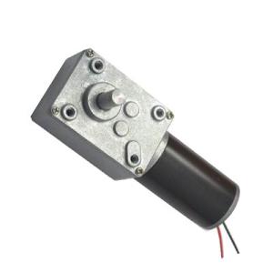 China Automobile Clutch DC Worm Gear Motor with 4cm Diamension 12V 24V factory