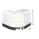 Factory Custom Size white Color logo cash counter