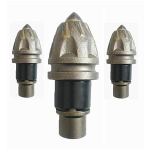 China C31hd Replacement Auger Teeth , 50-54 HRC Tungsten Carbide Bullet Teeth factory