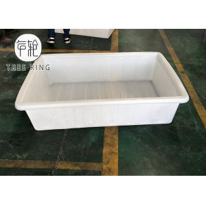 380L Rotomolding Plastic Rectangular Hydroponic Grow Tanks With Growing Bed