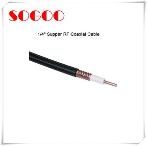 China CE Standard RF Feeder Cable Super Flexible For Broadcasting Systems factory