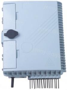 China Outdoor fiber optic PLC Splitter plastic Distribution Box 16 Core for FTTH factory