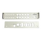 Mobile Aluminum Sheet Metal Fabrication Parts Audio Power Amplifier Panel