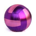 100g-600g OEM ODM Accepted Inflatable Beach Balls with Colorful Metal Cloth