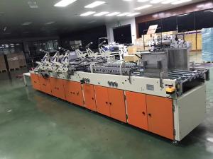 China Polar Grey Cardboard Box Folding Machine 6 Bar 90m/Min For Packaging factory