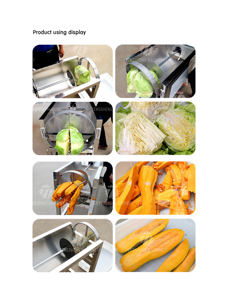 Multifunctional SS Vegetable Processing Machine Pawpaw Melon Separator