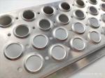 Raised Round Hole Roof Safety Walkway Steel Grating Industrial