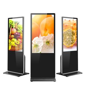 China 49Inch Interactive Touch Screen Kiosk Signage 1080P Android Floor Standing factory