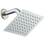Stainless Steel 201 Rain Shower Head , Ultrathin 4 inch Rain Shower Head
