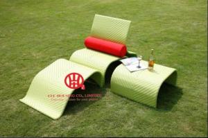 China outdoor aluminum sun lounge chair wicker Sun Loungers beach chair imported from china factory