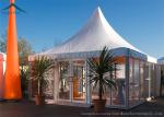 6x6m Aluminum Frame Pagoda Tents Marquee Tent For Trade Shows