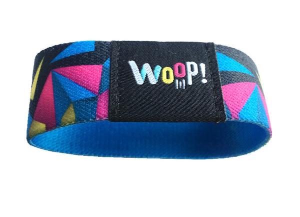 Social Distancing NFC RFID Access Control Wristbands Heat Resistant With Silk