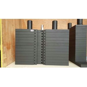China Smooth Surface Rectangular Weight Stack for Strength Training Equipment factory