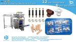 Screws nails dowels 3 kinds of furniture fittings mixing packing in one bag