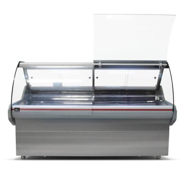 Danfoss Compressor Delicatessen Display Fridges Refrigerated Showcase For Fresh