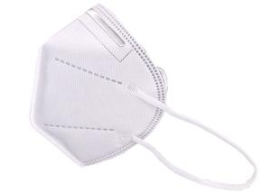 China High Efficiency KN95 Face Mask Skin Friendly With Protective Breather Valve factory