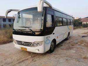 China Left Hand Drive Used Luxury Yutong City Buses Fuel Diesel 30 Seats Front Engine factory