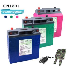 China Ternary 12V Lithium Battery Pack 100ah 80ah 50ah For Solar Boats factory