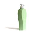 Green Plastic Lotion Pump Bottles , Eco 500ml Plastic Bottle With Pump Dispenser