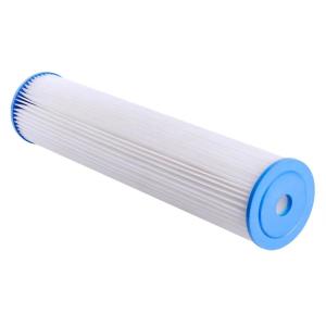 China 20inch*2.5inch Swimming Pool Filter Cartridge with PES Membrane and Polyester Fabric factory