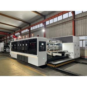 China 60mm Carton Auto Feeder Printer Rotary Die Cutting Slotter Folder Gluer for Corrugated Box factory