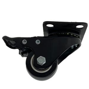 China Polyurethane Caster Wheel Heavy Duty Factory Duty Casters​ 75mm factory