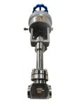 Emergency Shut Off High Pressure Cryogenic Valve Pneumatic Welding Type