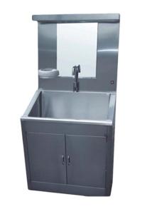 China Stainless Steel 304 Clean Room Hand Washing Pool Medical Sink factory