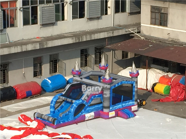 18oz PVC Tarpaulin Inflatable Bouncer House Dry Water Slide