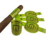 Green Luxury Cigar Band Printing Personalized Branded Stickers For Packaging