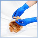 Navy Blue 7mil 8mil Nitrile Gloves Heavy Duty Hand Protection Gloves