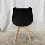 Commercial Mid Century Modern Plastic Chairs Italian Design Blue Plastic Dining