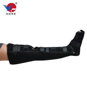 China Medical Leg Crus Knee Support Brace Breathable Lower Extremity Orthosis Brace factory