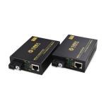 10/100/1000m Single Mode Fiber Optic To RJ45 Converter