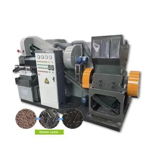 China Scrap Copper Wire Cable Granulator 99.98% Separation Rate 3000KG Weight for Automatic factory