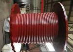 Black Polymer Nylon Grooved Cable Drum Sleeve For Wire Rope Winding And Storage