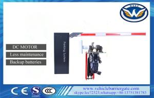 China Anti Hit Parking Barrier Gate Arms For Parking Lots With New Bending Arm factory
