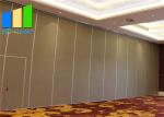 Hanging System Laminate Sound Proofing Foldable Room Dividers With Wheels