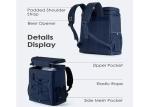 Camping Hiking Fishing 100% Waterproof Insulated Backpack Cooler For Lunch Or