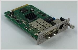 China 1 + 1 Fiber Optical Protection Converter SFP to RJ45 Remote management factory