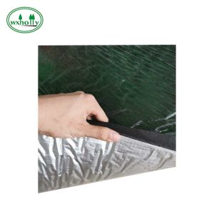 China 20mm Black Fireproof Rubber Foam Insulation Sheet Aluminum Foil factory