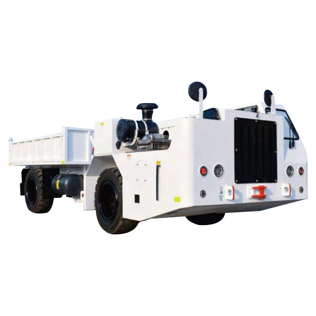 3000kg Underground Utility Vehicle Ultra Low Type Trackless Rubber Tyred