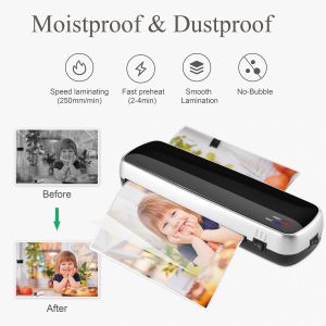 China AC220V/50HZ Office Laminator Machine With Temperature Adjustable on sale