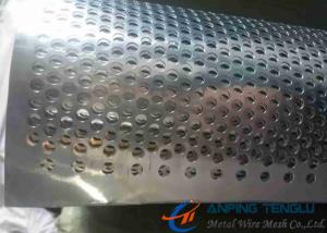 China Wear Resisting 0.5mm Perforated Metal Mesh Stainless Steel S30400 factory