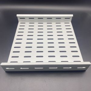 China Construction Powder Coated 500mm Width Cable Tray on sale