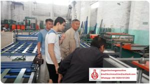 China Fireproof Mgo Board Machine for Ceiling / Wall Skirting / Indoor Wall Decoration factory