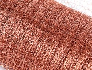 China 5Inch Copper Infused Fabrics Pure Copper Mesh Fabric ISO Certification factory